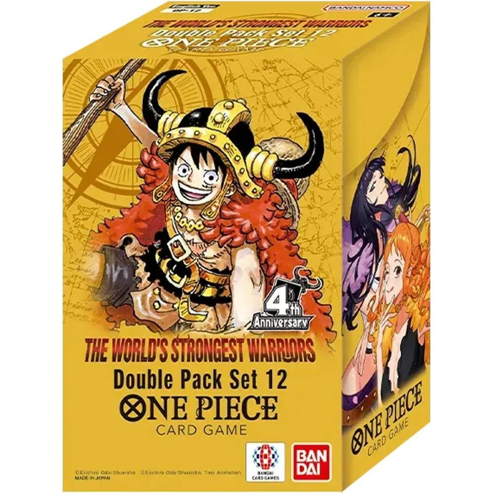 One Piece Card Game – Double Pack Set Vol. 12: The World's Strongest Warriors (OP-17) (English)