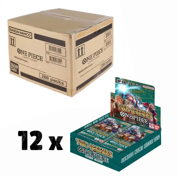 One Piece Card Game – Two Legends Factory Case (OP-08) (English)
