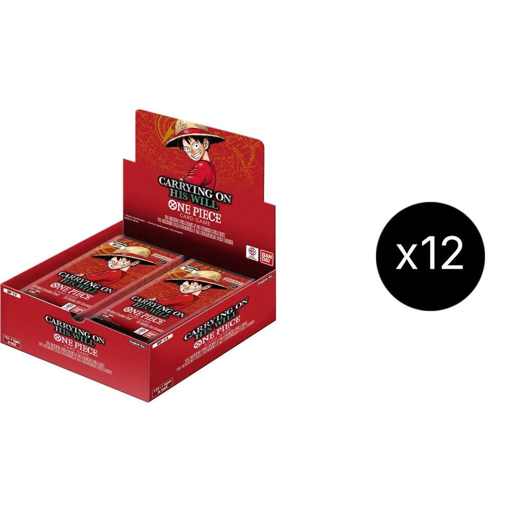 One Piece Card Game – Carrying On His Will Factory Case (OP-13) (English)