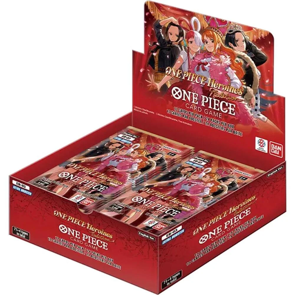 One Piece Card Game – Extra Booster: Heroines Edition Booster Box (EB-03) (English)