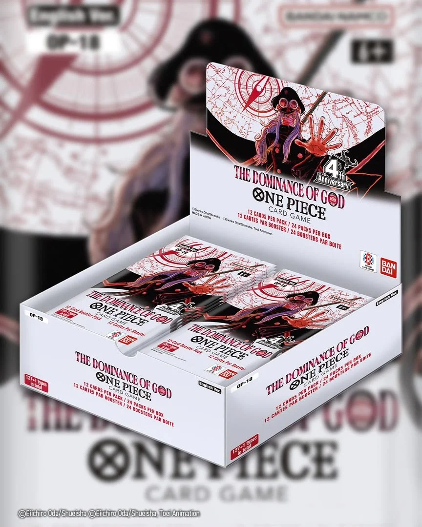 One Piece Card Game – The Dominance of God Booster Box (OP-18) (English)
